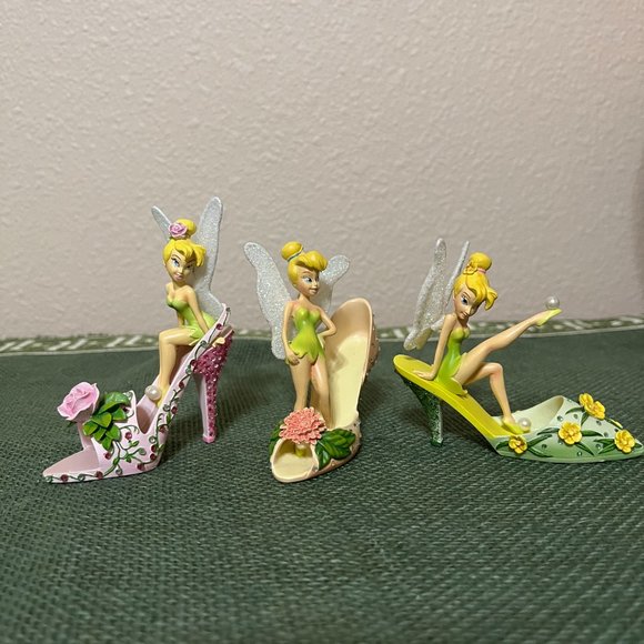 NWOT, Tink's Garden of Style Shoe Collection (3), COA's included - Picture 1 of 11